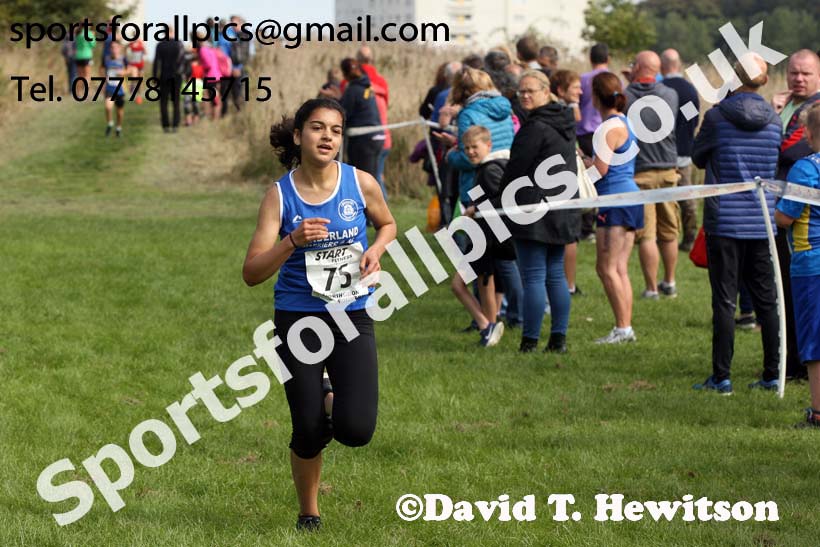 Boys and girls under-15s, Sunderland Harriers Cross Country Relays, Farringdon, Sunderland . Photo: David T. Hewitson/Sports for All Pics